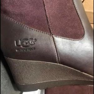 UGG Suede & Leather Boots
